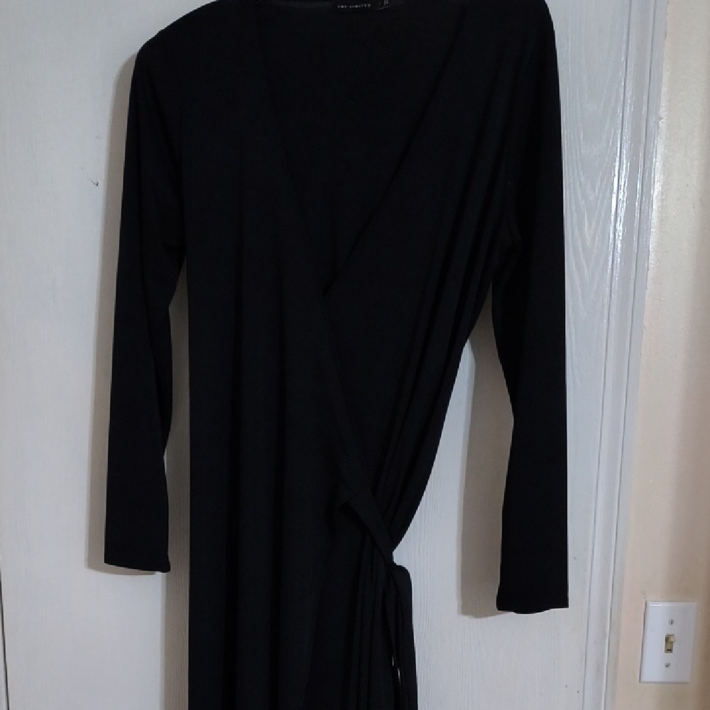 The Limited Black Asymmetrical Sheath Dress